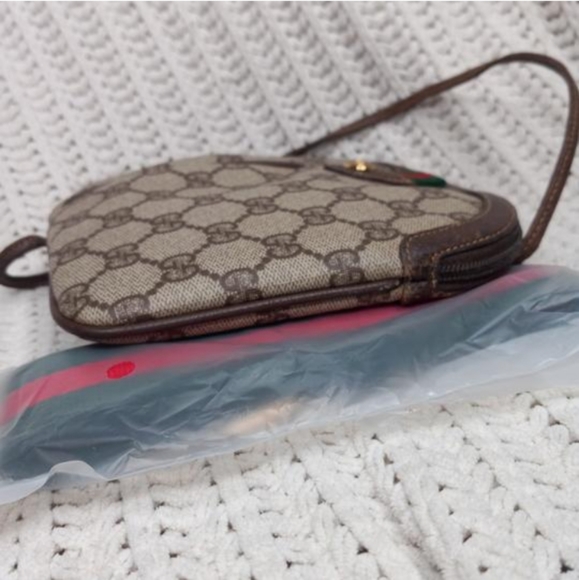 Authentic Vintage Gucci GG Monogram Supreme Ophidia Clutch Fanny Bum Waist Belt - Picture 5 of 11